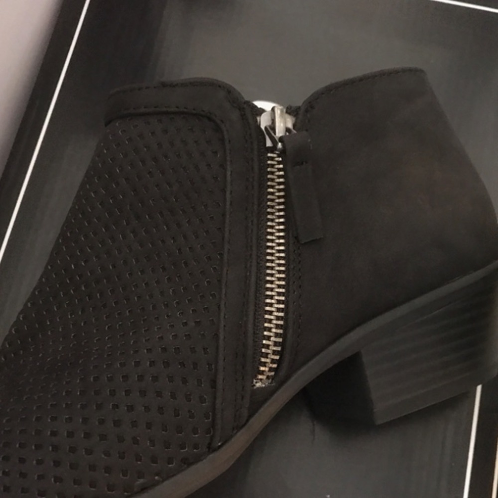 Last 3! Qupid Black Weekend-10 Ankle low heel Boot - Picture 5 of 6